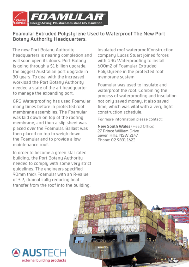 Port Botany Case Studies